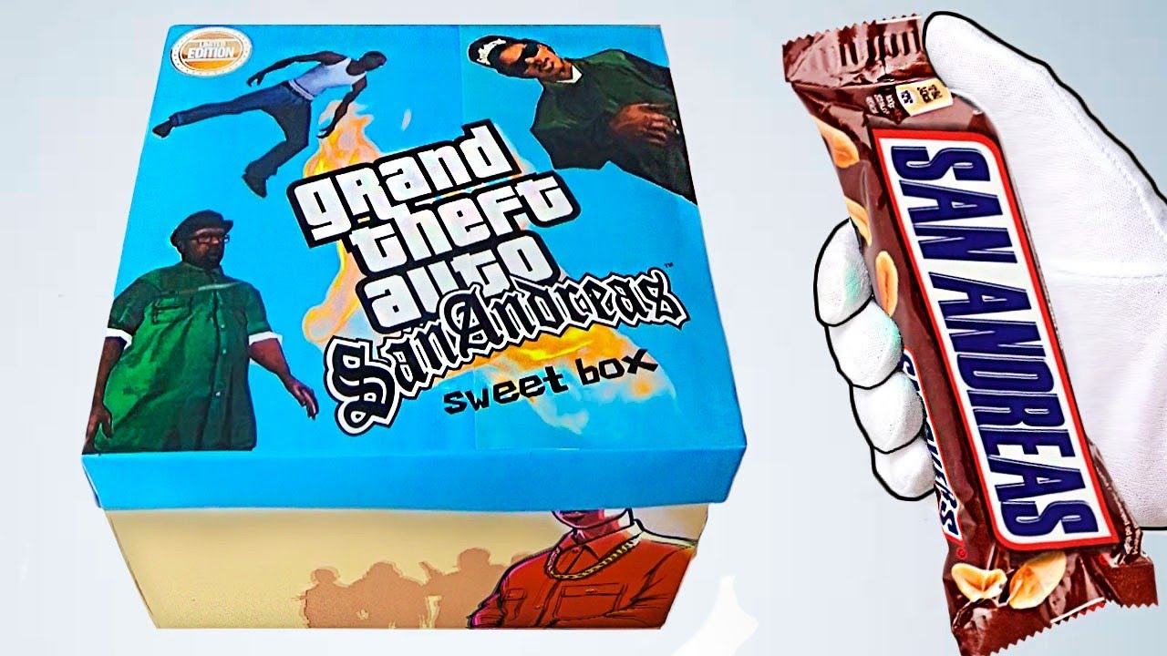 Grand Theft Auto San Andreas Food Collector's Edition Unboxing
