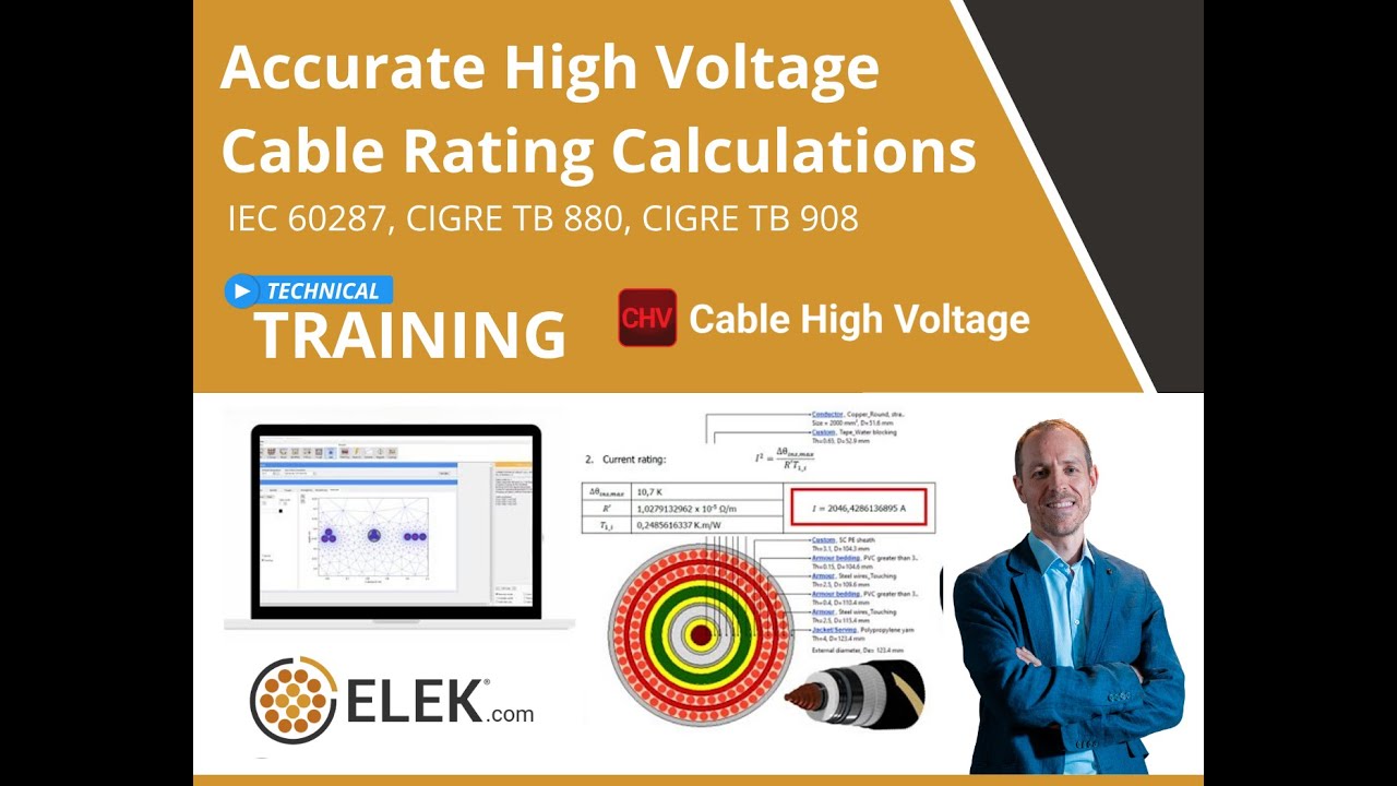 Webinar - Accurate High Voltage Cable Rating Calculations