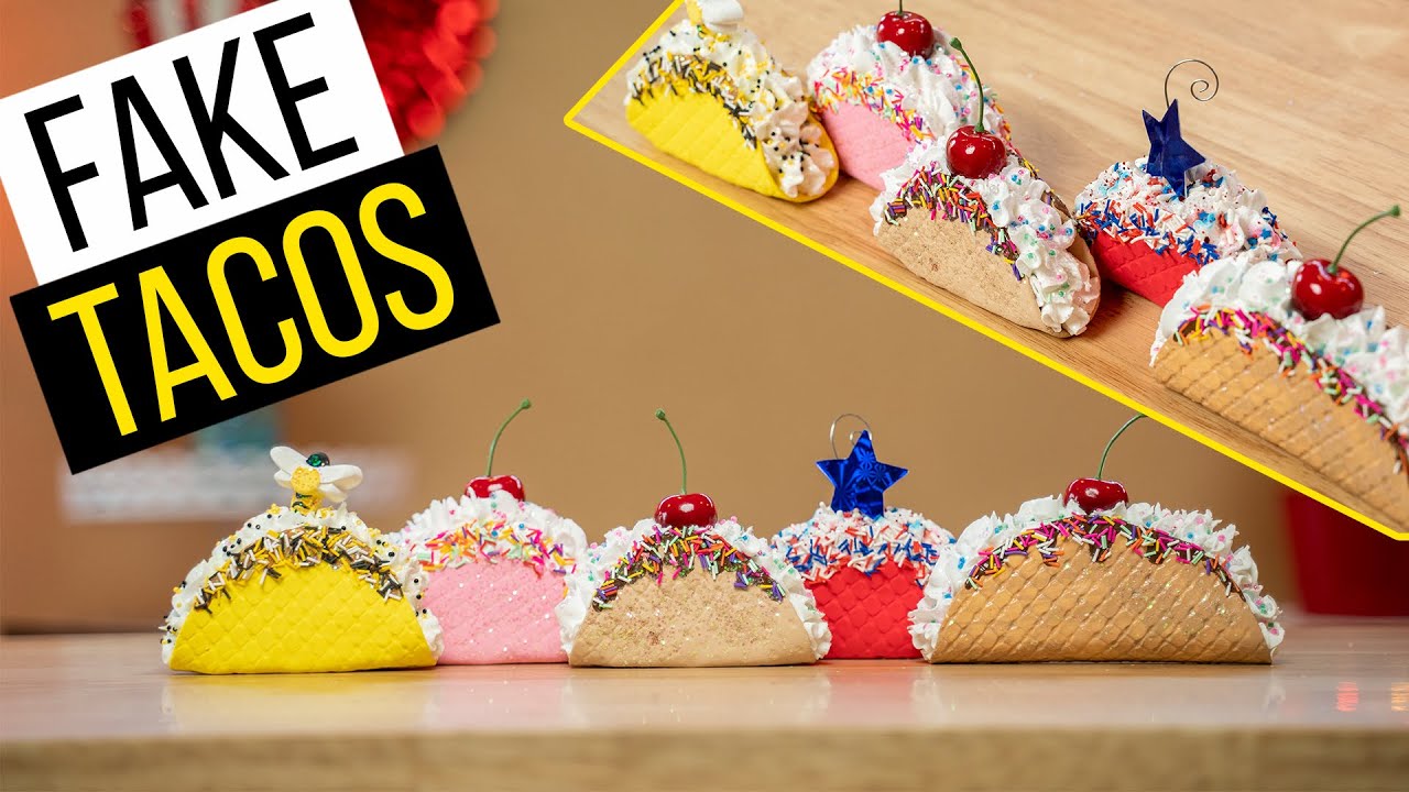 FAKE TACOS [Decorative Fake Bake] + GIVEAWAY