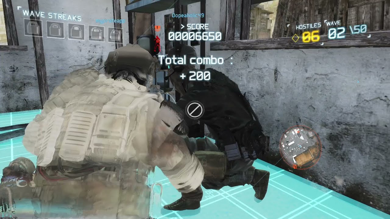 Mission 1 Shanty Town Waves 1 - 10 Veteran Ghost Recon Future Soldier Guerrilla Mode