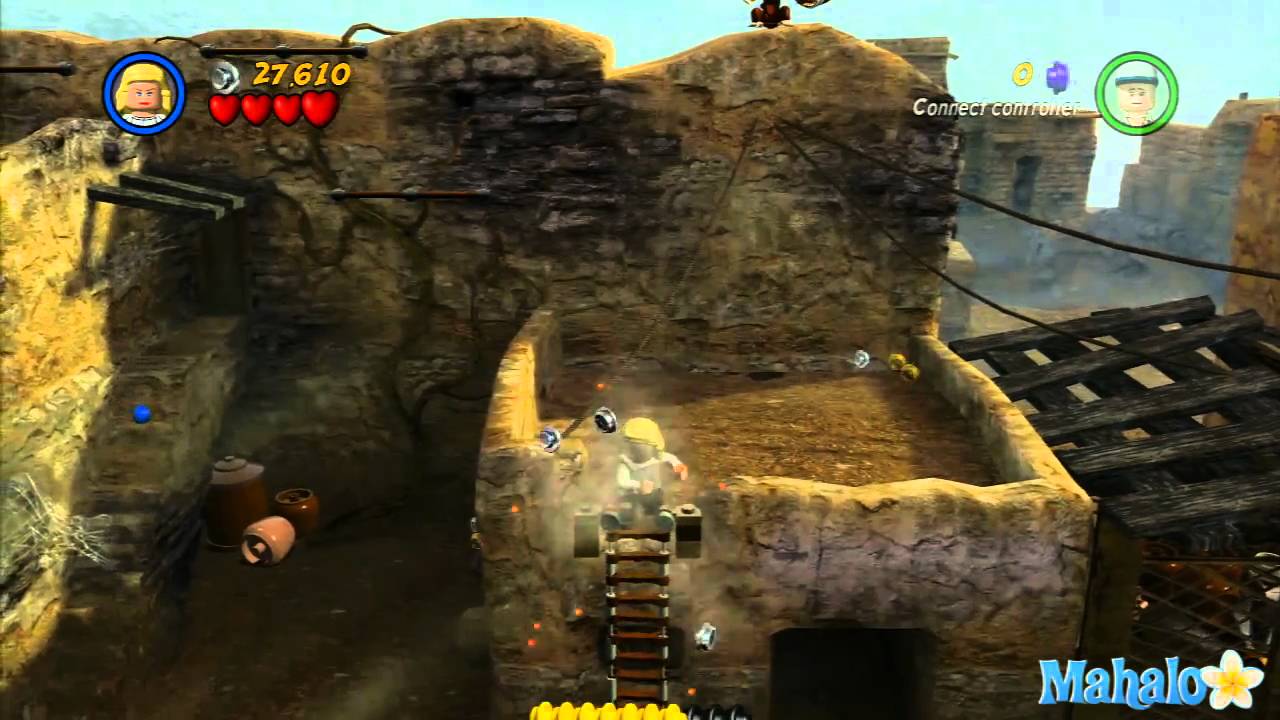 LEGO Indiana Jones 2- Temple of Doom Walkthrough- 2 of 4