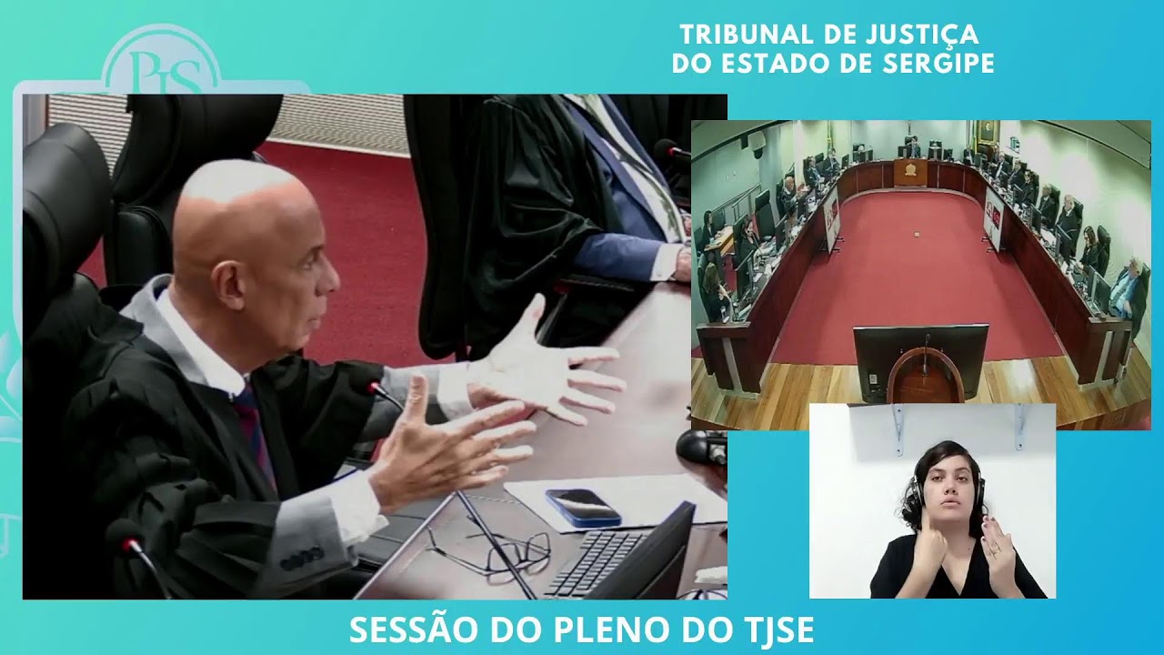 Sessão Ordinária Presencial do Tribunal Pleno do TJSE - 11.03.2026
