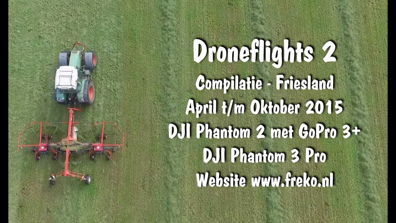 140. Dronevluchten 2 - Compilatie Friesland