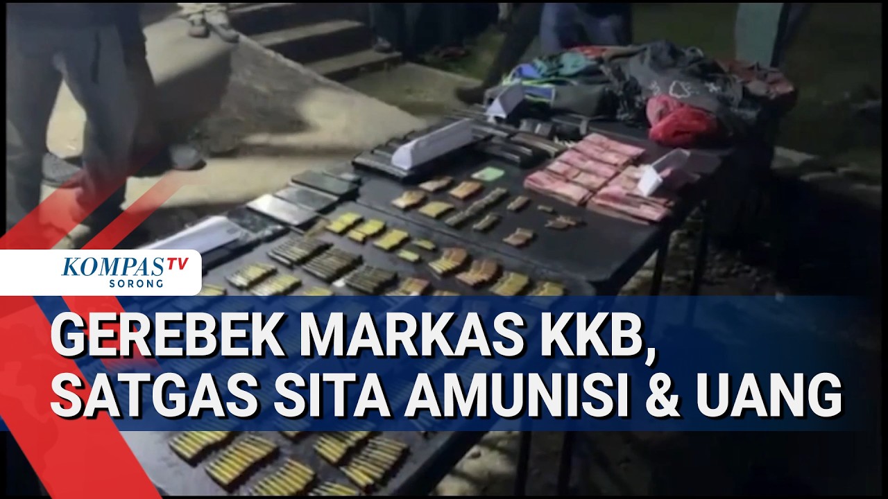 Satagas Damai Cartens Gerebek Markas KKB dan Sita Amunisi serta Uang