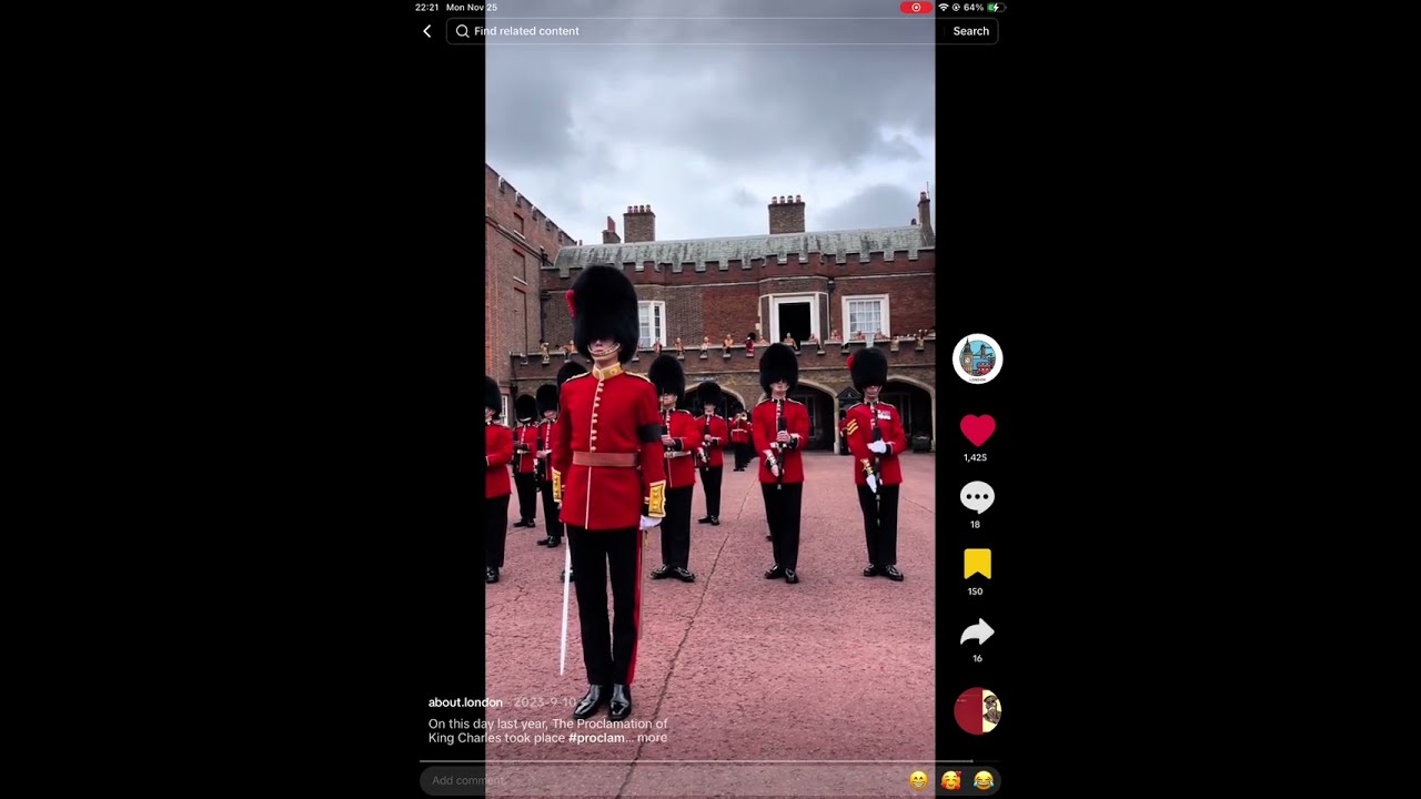 King’s Guards Changing of the guard