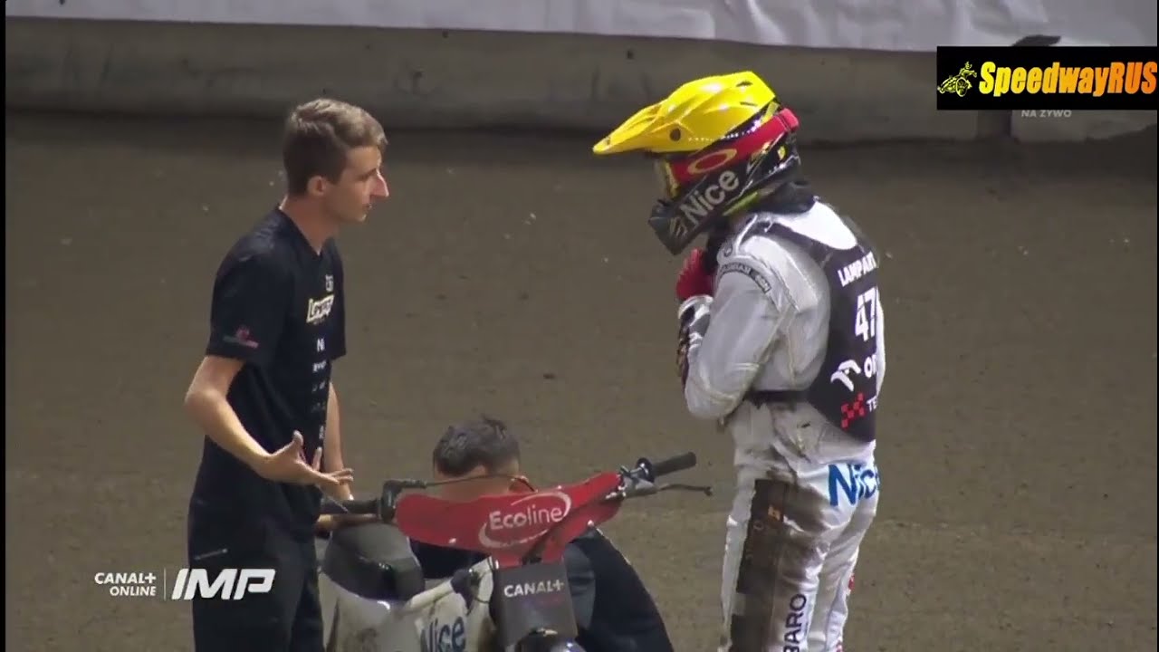 Sturz/Crash/Upadek Wiktor Lampart (IMP Speedway)