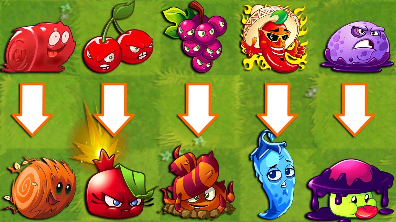 Plants vs Zombies 2 One HIT - Random Team Plants Attack PvZ2 All Final Boss Fight!