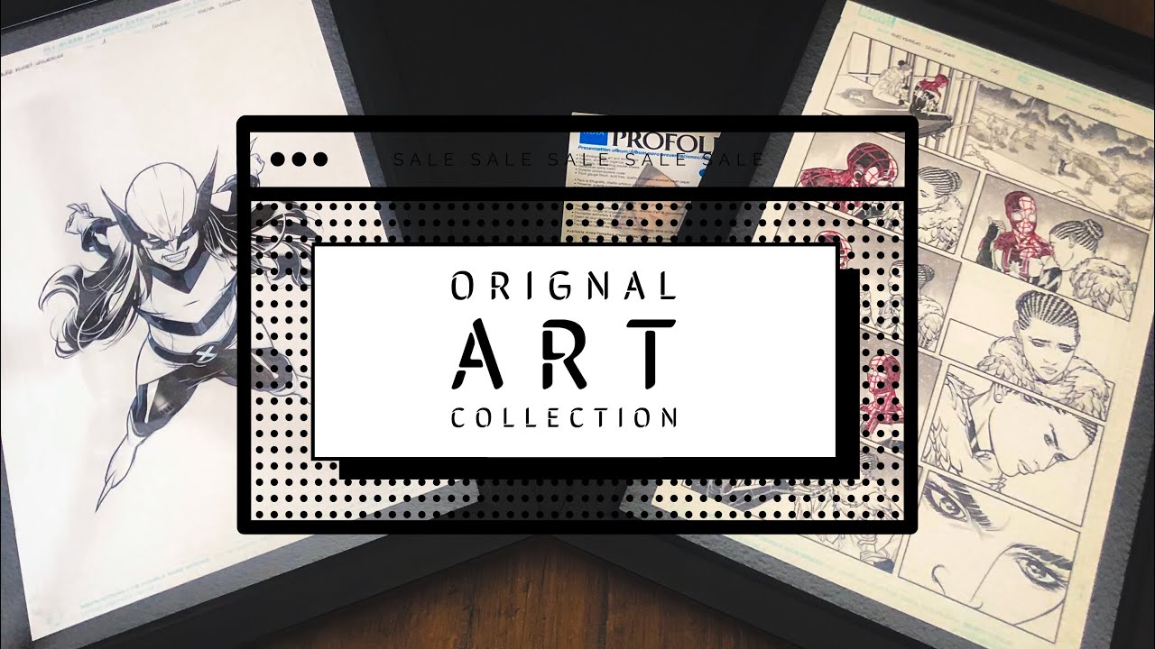 What&rsquo;s in my collection? (Original comic art)