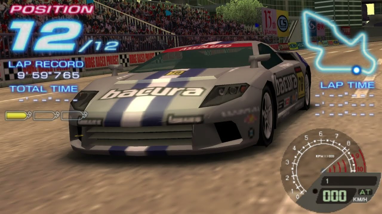 Ridge Racer 2_ Long Long Drift Race 2 + replay