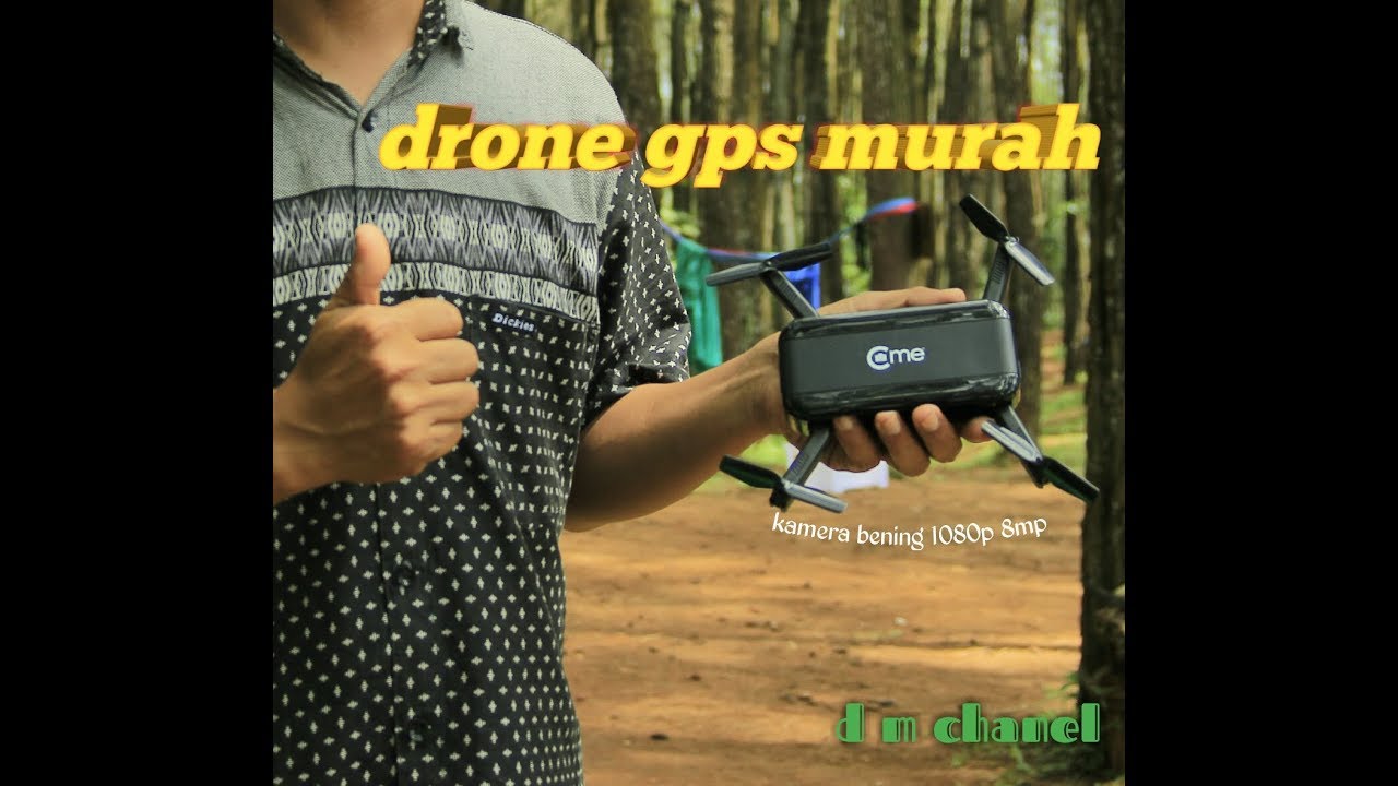 C-ME DRONE GPS MURAH camera bening 1080p