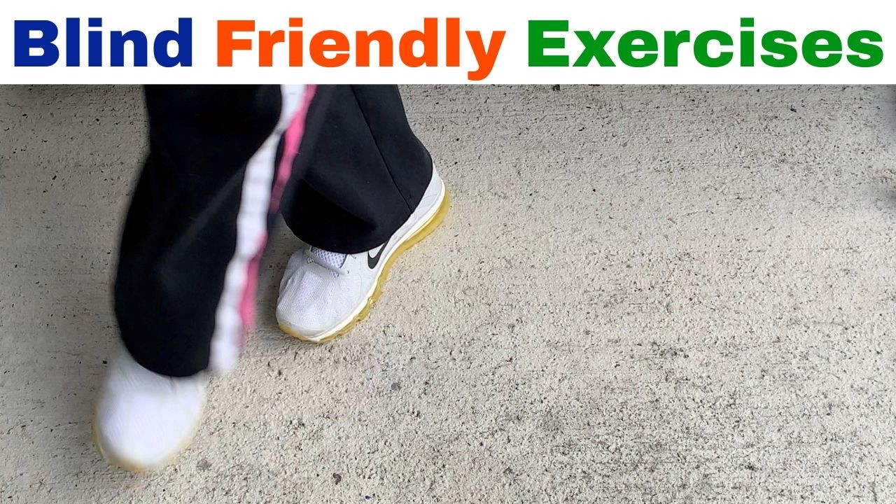 5 Best Fitness Exercises For White Cane and Blind Walker Users