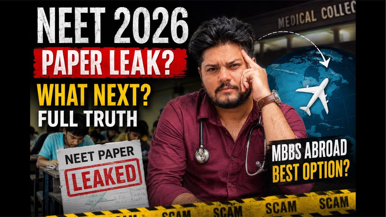 RE- NEET 2026 LATEST UPDATE |PAPER LEAK NEWS|SCAM |MBBS ABROAD| #neetscam| BY Dr. PRADUMN [MBBS ]