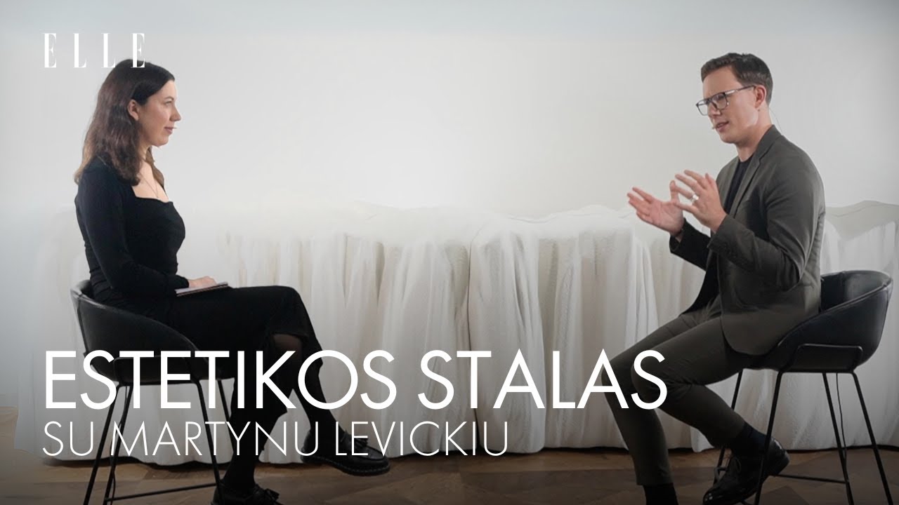 ESTETIKOS STALAS #3: Martynas Levickis - man svarbiausias yra vidinis jausmas muzikoje