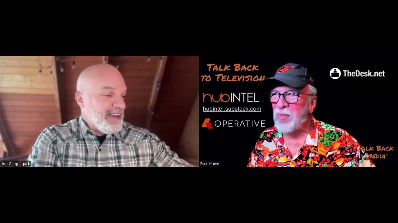 Talk Back to Television, with Jon Giegengack