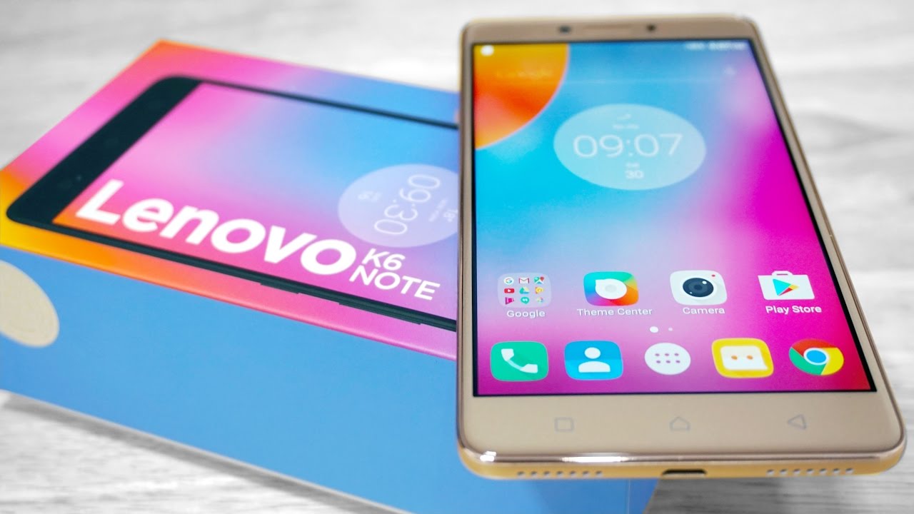 Lenovo K6 Note - Unboxing & Hands On
