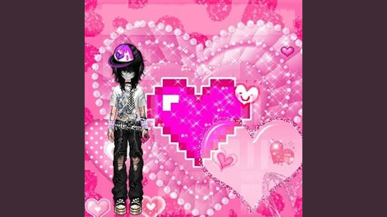 glitter hearts