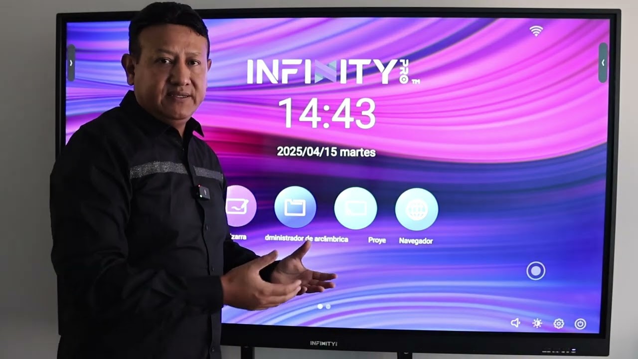 PANTALLA INTERACTIVA @InfinityProMéxico //REVIEW BARRA LATERAL.