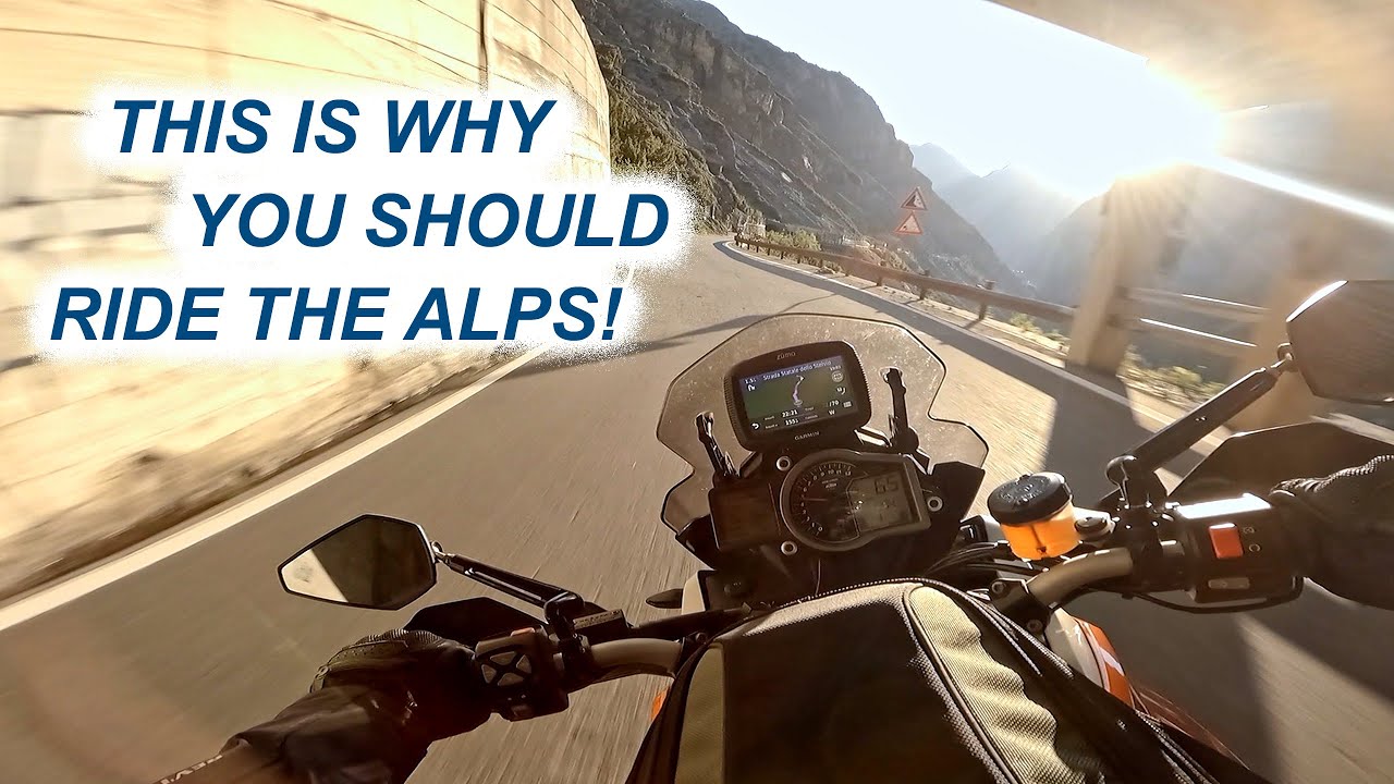 From Munich to Italy | Three days in the Alps | Motorcycle Adventure