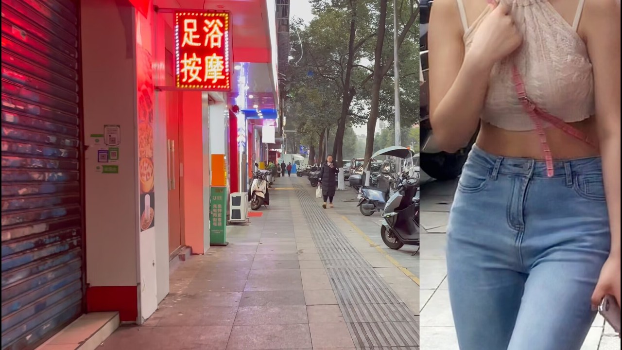 貴陽街拍-盤江路-浦江路-黃河路。Street photography in Guiyang. Streets of Guiyang. Friday, December 4, 2025.