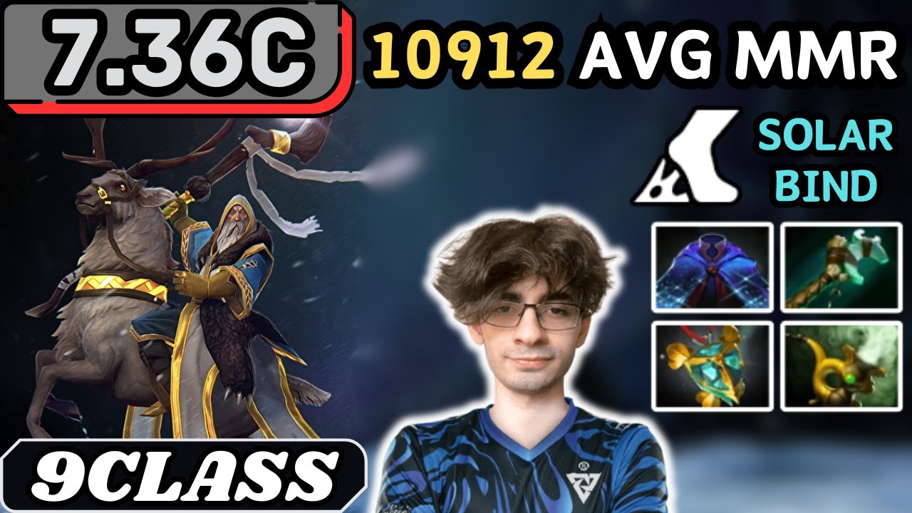 7.36c - 9Class KEEPER OF THE LIGHT Hard Support Gameplay 23 ASSISTS - Dota 2 Full Match Gameplay