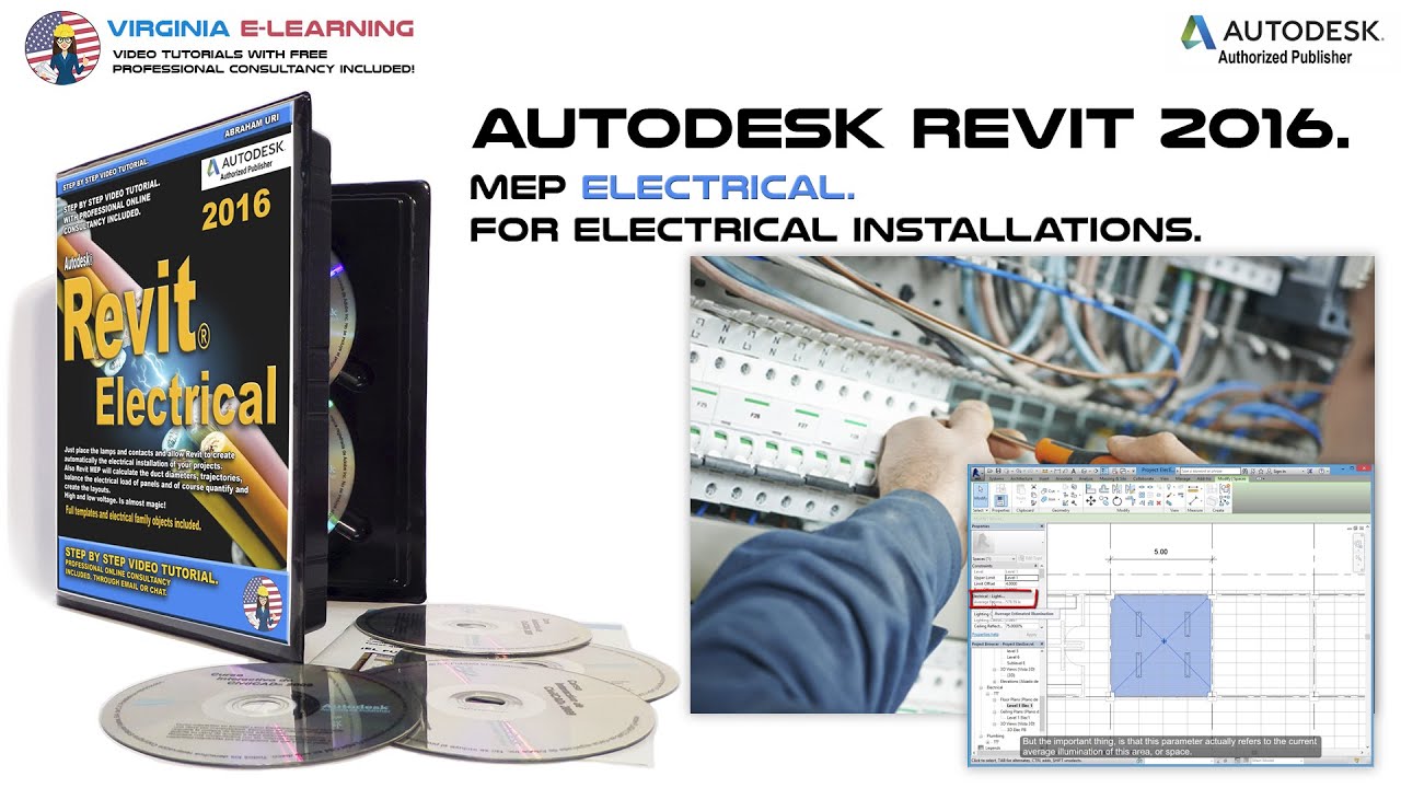 Lighting & Average Illumination │ Autodesk Revit MEP 2016 Tutorial │ Electrical │ Lesson 04