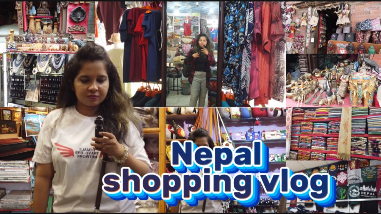 Nepal Shopping Vlog || Nepal Local Market || নেপাল শপিং || নেপালের মার্কেট || #nepal #shopping 