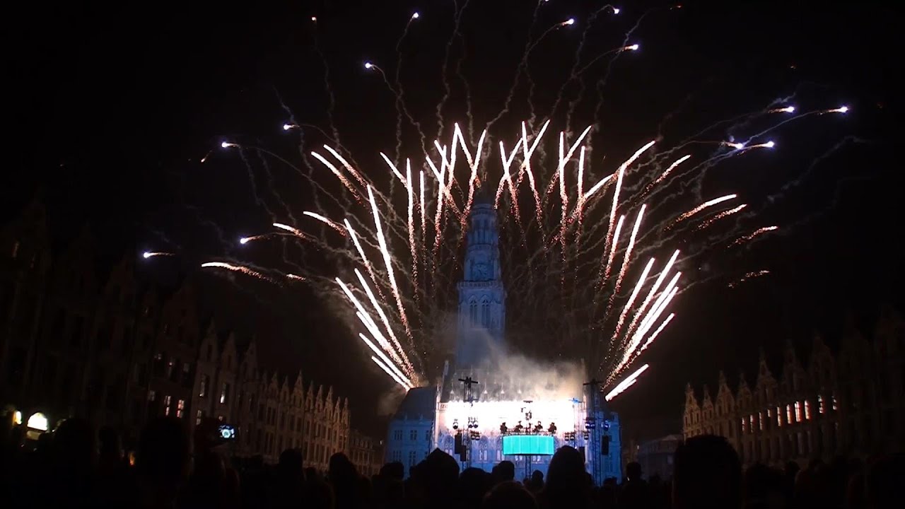 Arras - Embrasement du Beffroi 2014