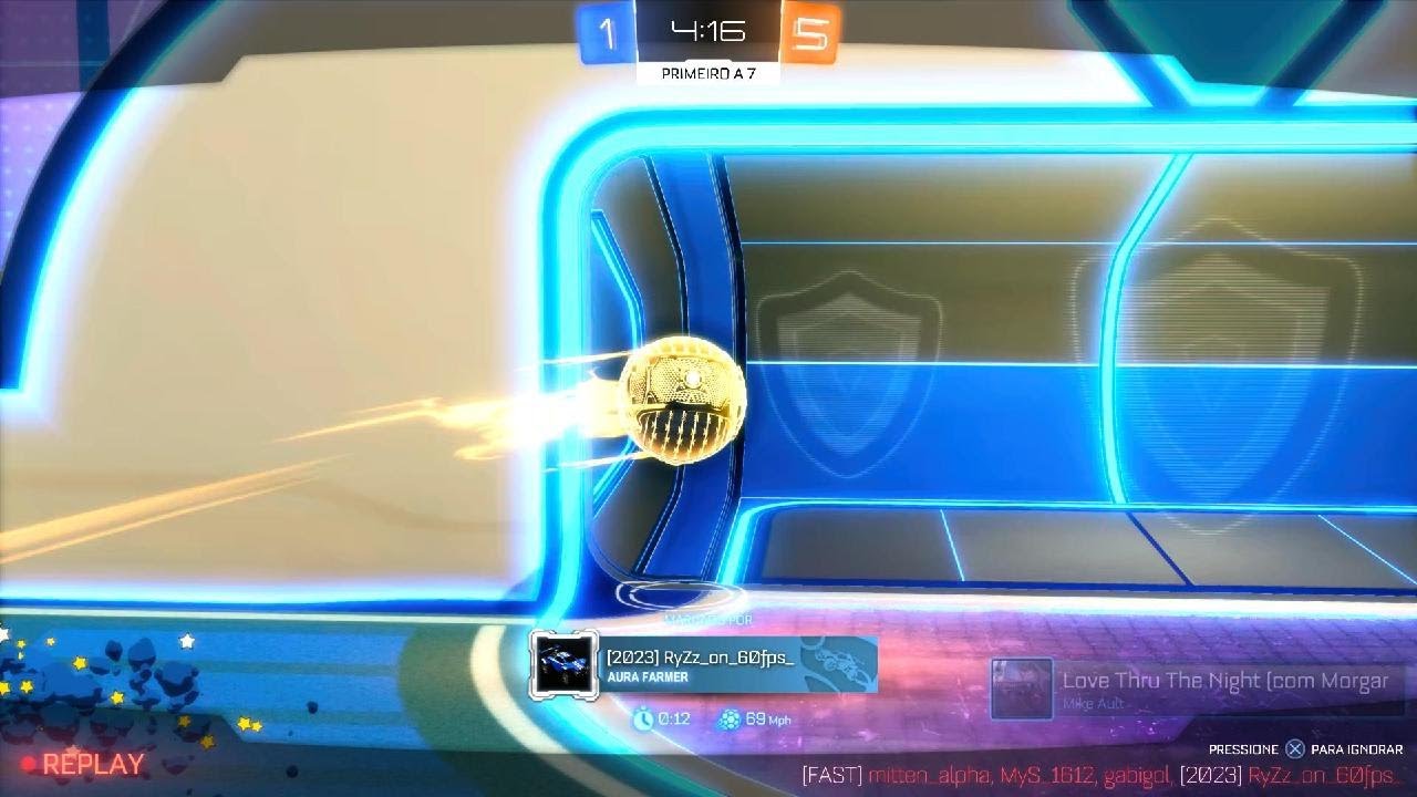 Meu primeiro vídeo de Rocket Leage
