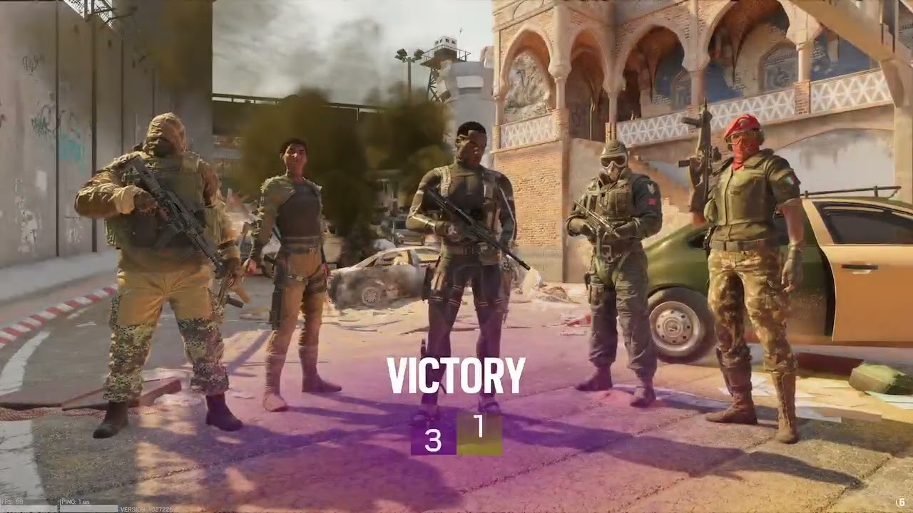 Time to game: Rainbow six siege X playing a bet of training ground to improve reaction time before p