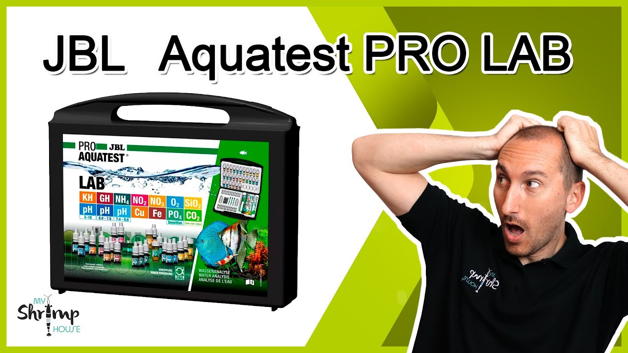 Maletín para análisis del acuario con JBL PRO
