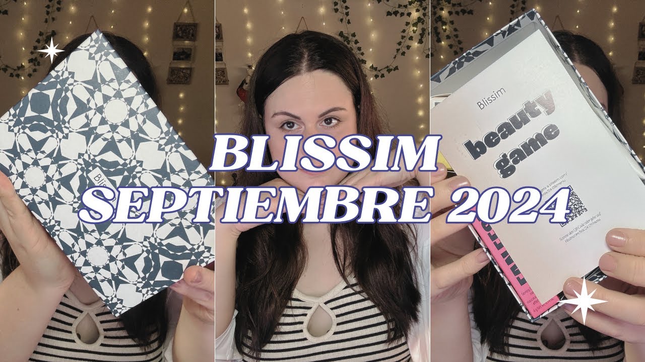 BLISSIM SEPTIEMBRE Beauty Game 2024 - Unboxing