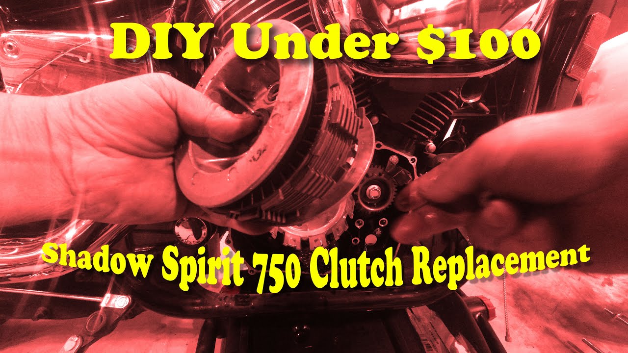 2003 Honda Shadow Spirit 750 Clutch Replacement
