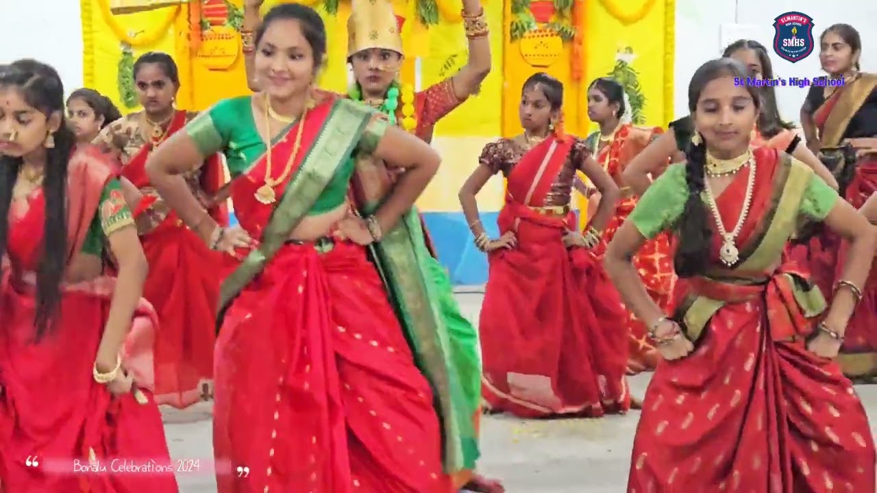 Bonalu Celebration 2024 #bonalu #education #stmartinshighschool,