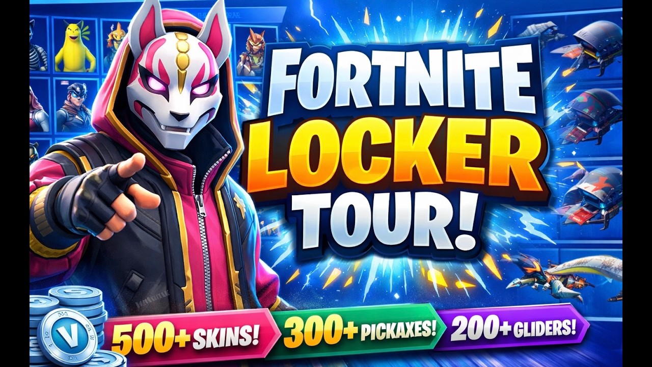 Fortnite Locker tour