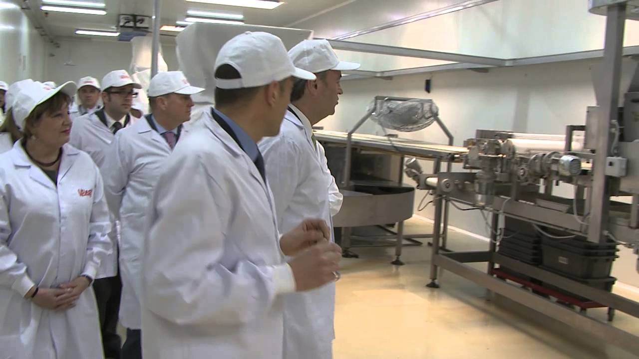 Alberto Fabra visita la empresa 