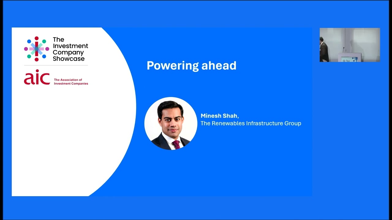AIC Investment Company Showcase 2024 | Powering ahead