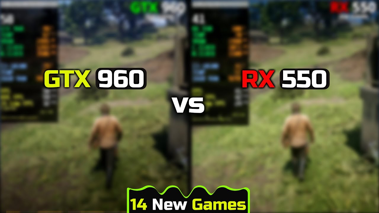 GTX 960 vs RX 550 | How Big Is The Difference?