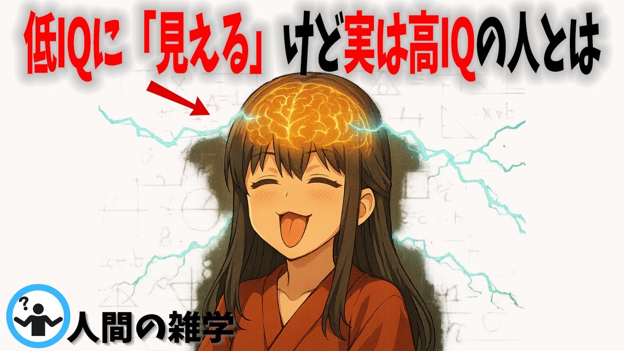 【IQ】話が通じないバカに見えて実は高IQの人の特徴と驚きの心理とは