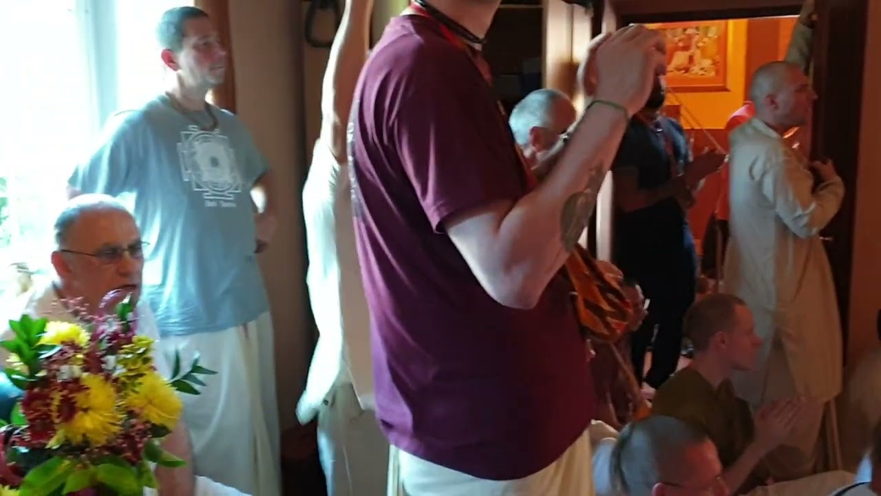 Kadamba Kanana Swami - kırtan in CVS, Czech Republic 2019