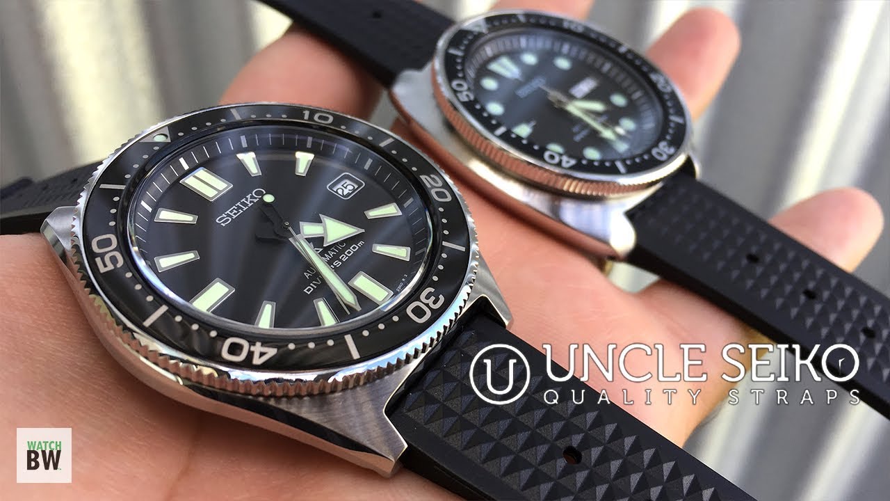Uncle Seiko Waffle Straps - For the Seiko fanboy