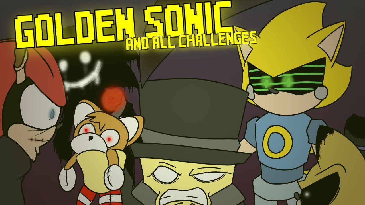 [ 17' Five Nights at Sonic's: Redacted - Golden Sonic & All Challenges Completed ]