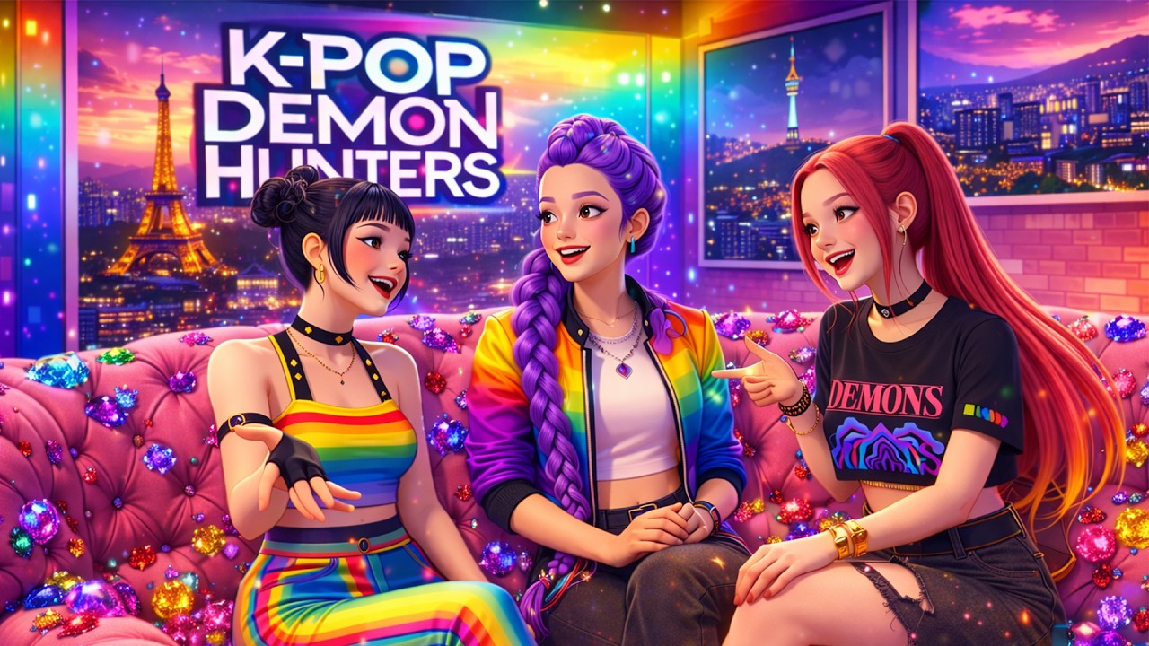 👉 P POP Demon Hunters Super Fun Mix Adventures! 🎉🔥