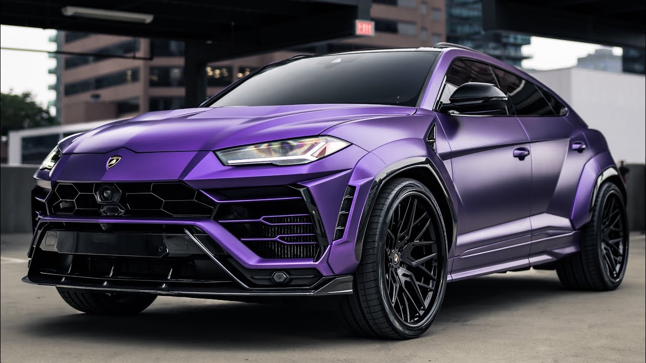 Fanum's Custom Purple Urus Widebody!