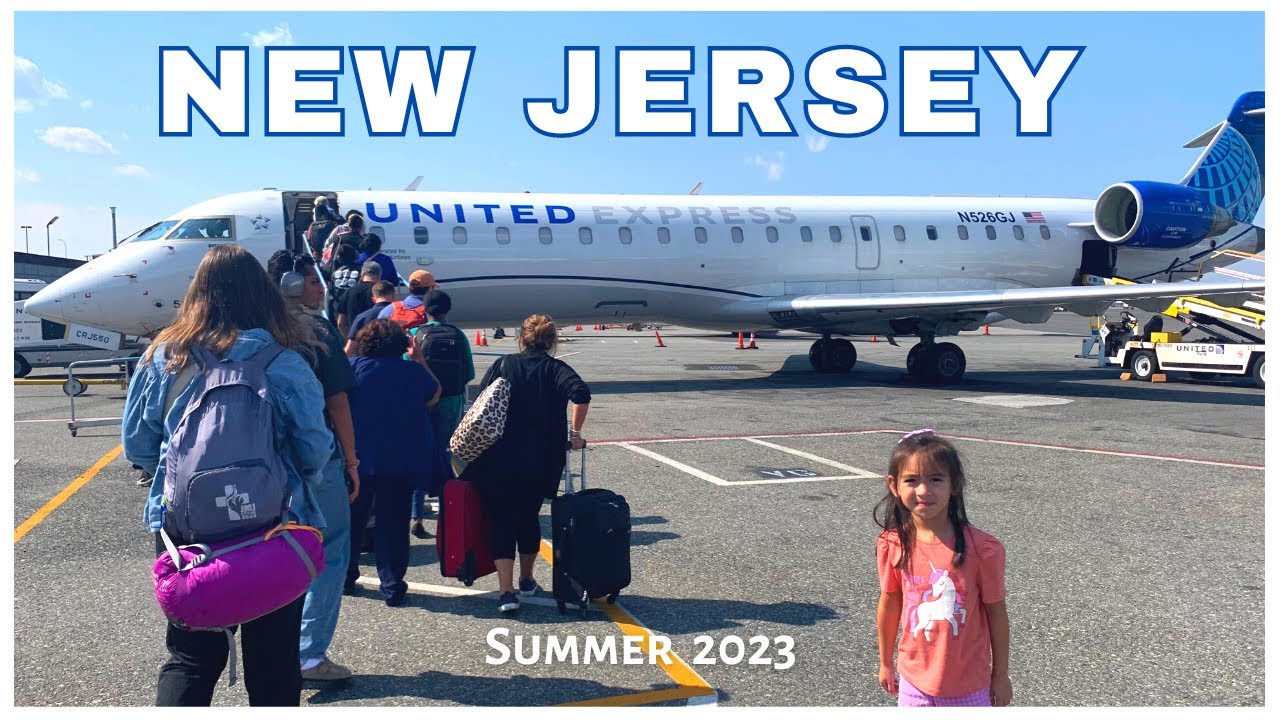 NEW JERSEY! Staying overnight at Fort Lee and flying from Newark to Houston | Summer 2023