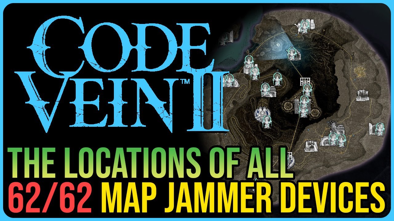 All Map Jammer Locations &ndash; Code Vein 2