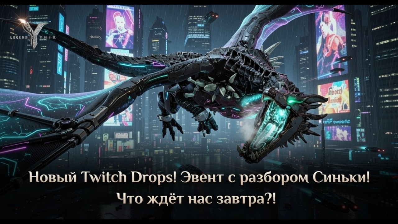 Legend of YMIR - Новый Twitch Drops! Эвент с разбором Синьки! Что ждет нас завтра?!