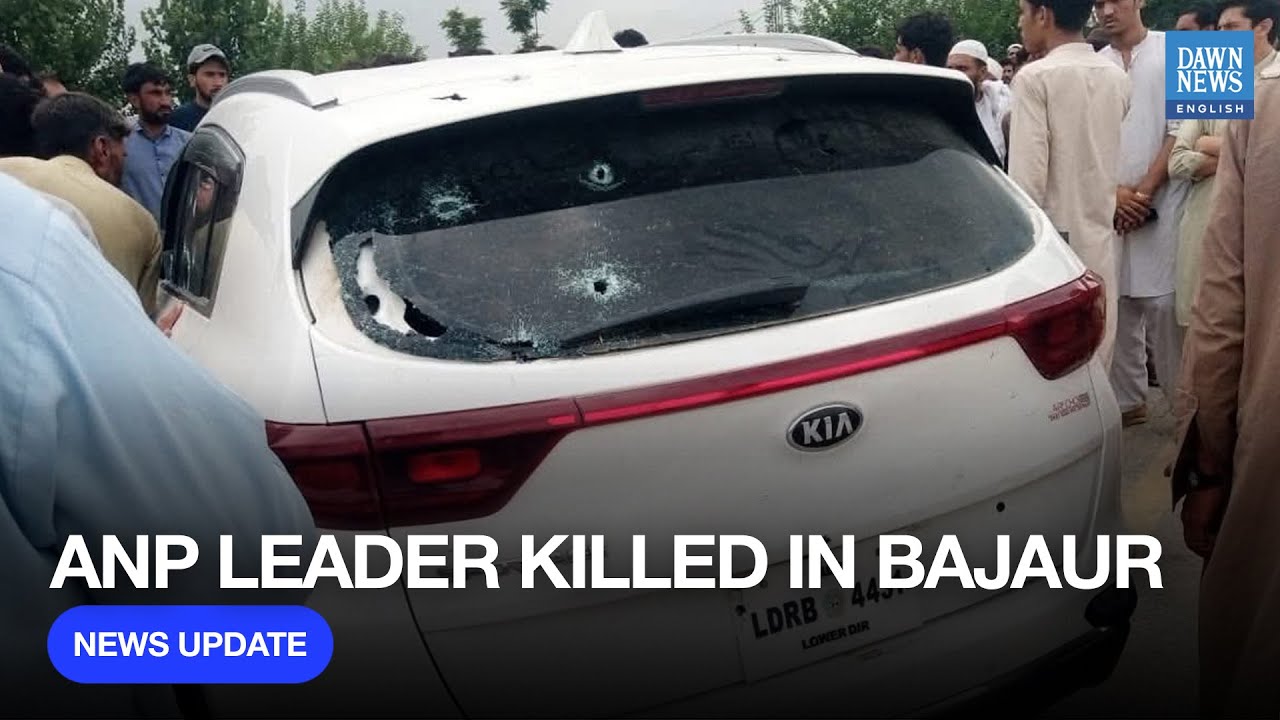 ANP Leader Maulana Khan Zeb, Cop Gunned Down In KP&rsquo;s Bajaur: Police | Dawn News English