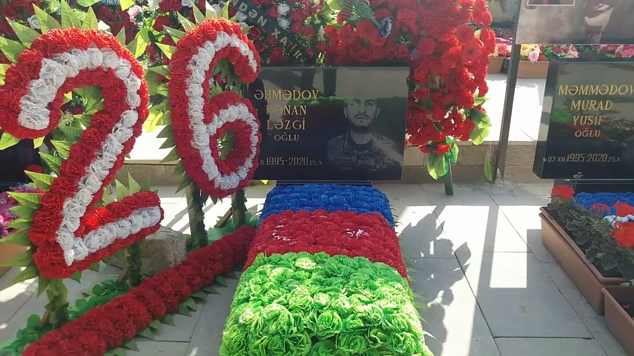 Sumqayıt Şəhidlər Xiyabanında dəfn edilən 
