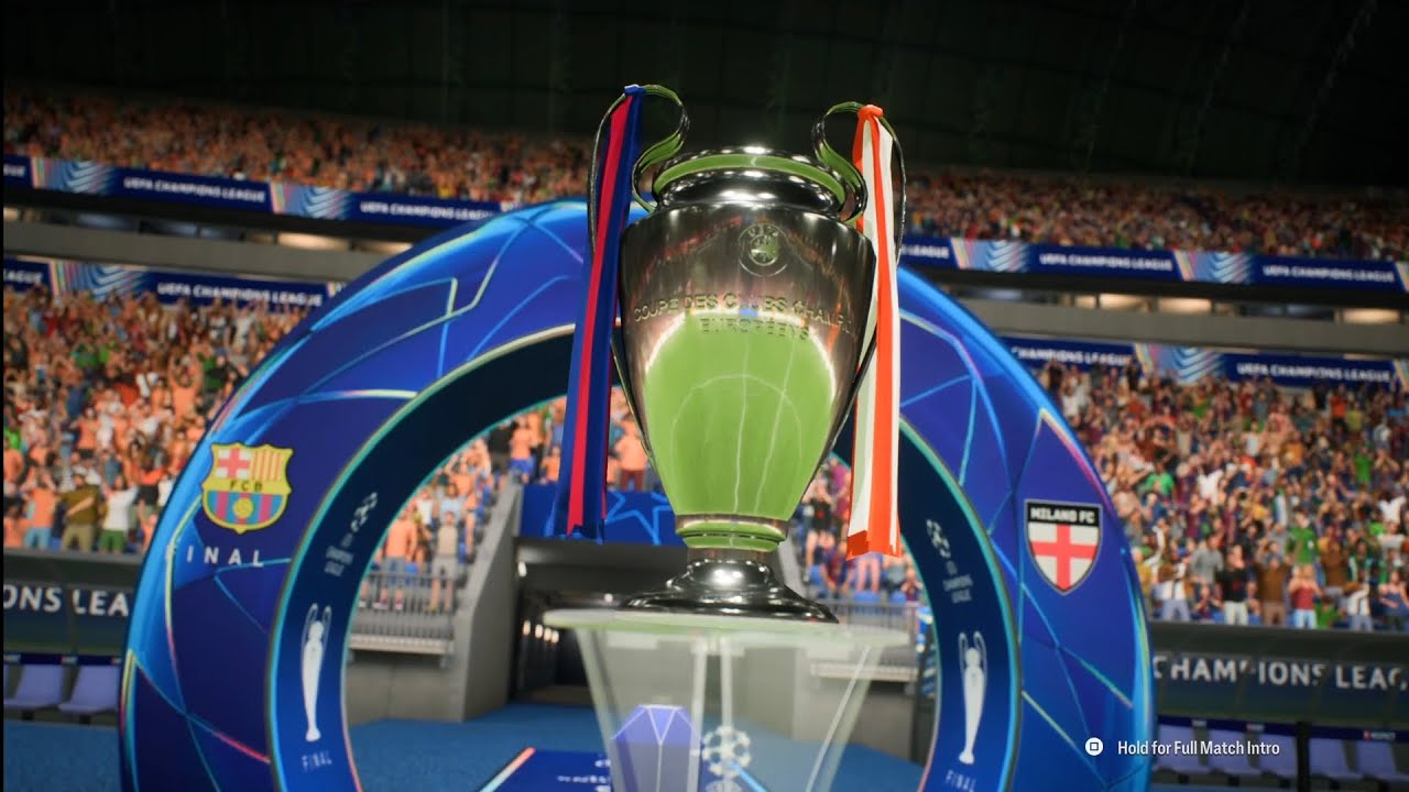 Champions league final | Barcelona VS Milano FC #ps5 #fc25 