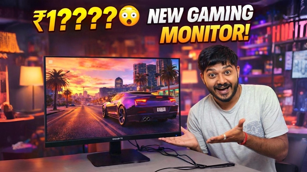 ₹1???? Me GIGABYTE GS32Q Gaming Monitor 😱 | FORZA HORIZON Gameplay Test 🔥